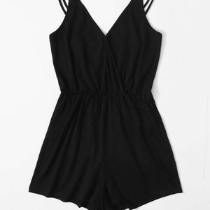 Black Cami Romper
